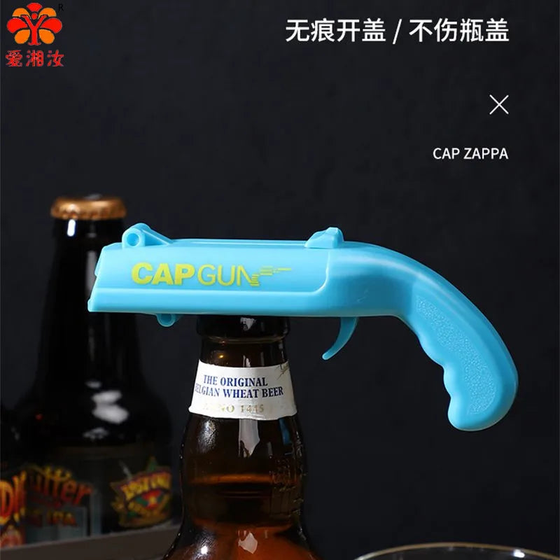Cap Gun Kitchen Gadgets, Beer Opener, Bottle Opener, Cool Gadgets, Bar Accessories, Kichen Items, Shooter