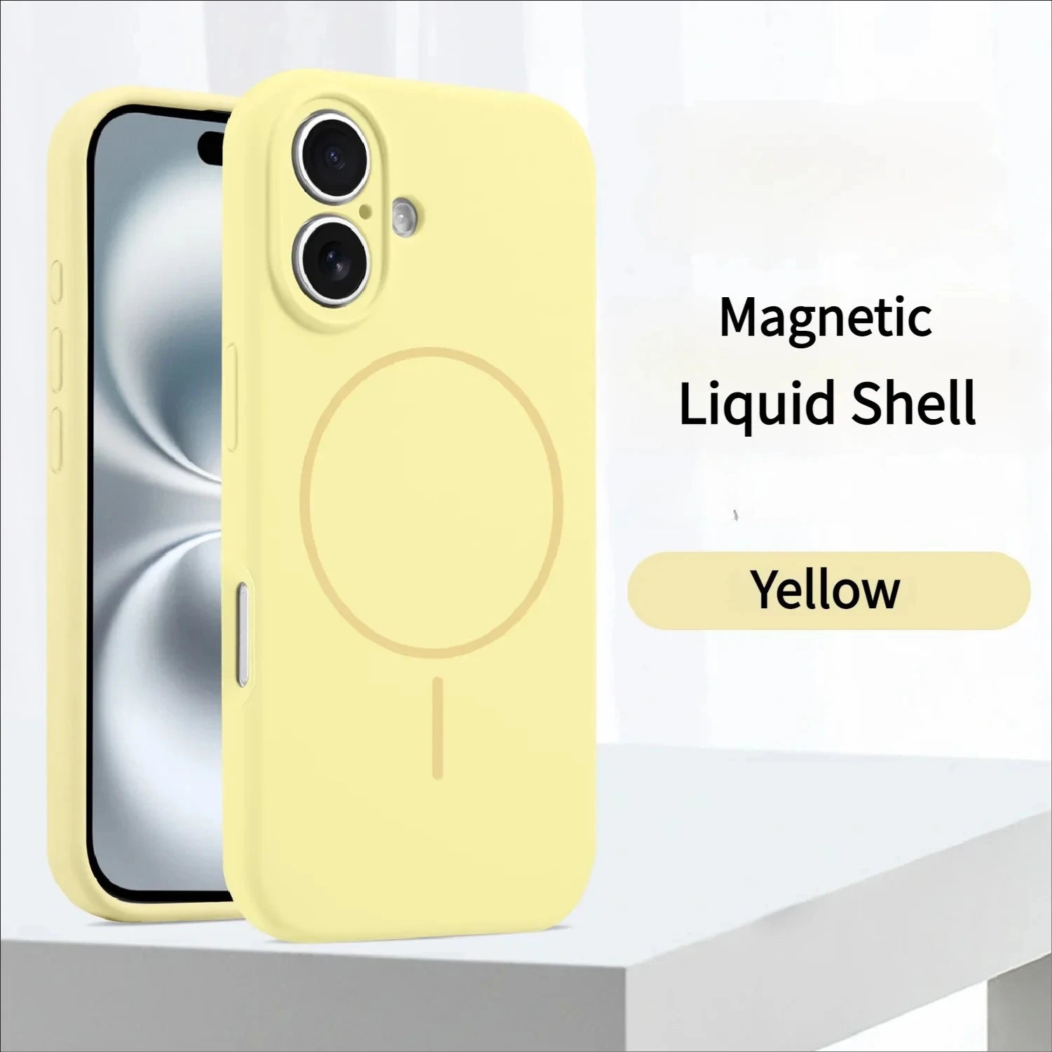 Official Liquid Silicone Case For iPhone 17 16 13 11 14 15 12 Pro Max Air Magnetic Wireless Charger Protector Lens Soft Cover