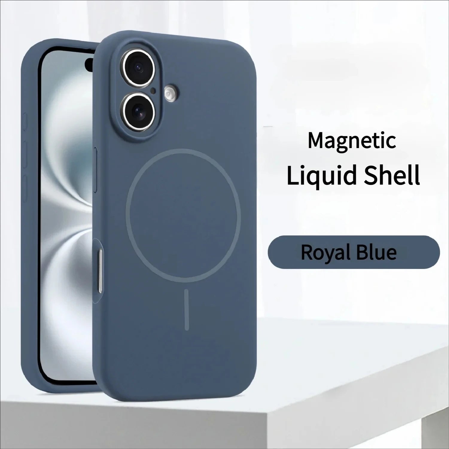 Official Liquid Silicone Case For iPhone 17 16 13 11 14 15 12 Pro Max Air Magnetic Wireless Charger Protector Lens Soft Cover