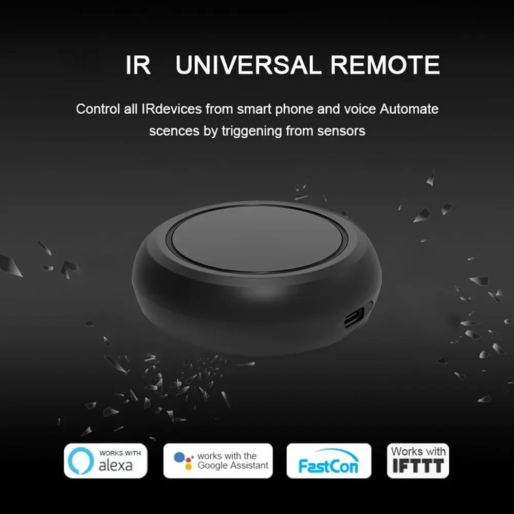Hilo Tuya WiFi Smart IR Remote Controller Smart Home Universal Infrared Remote Blaster One for All Control AC TV DVD CD AUD SAT